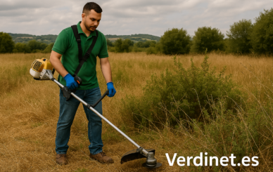 limpieza de parcelas y prevención de crecida de matorral